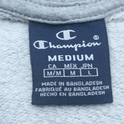 Champion Women's Grey Pullover Hoodie Medium New York Logo