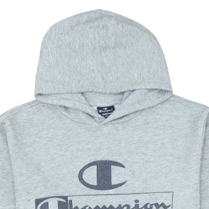 Champion Women's Grey Pullover Hoodie Medium New York Logo