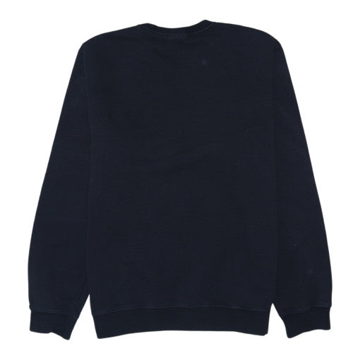 Champion Women's Black XL Pullover Sweatshirt Crew Neck Logo Front