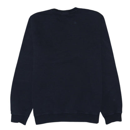 Champion Women's Black XL Pullover Sweatshirt Crew Neck Logo Front