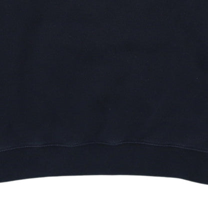 Champion Women's Black XL Pullover Sweatshirt Crew Neck Logo Front