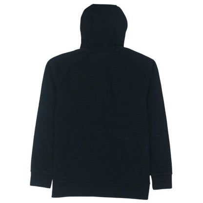 Ellesse Mens Black Pullover Hoodie L Logo Fleece Sweatshirt