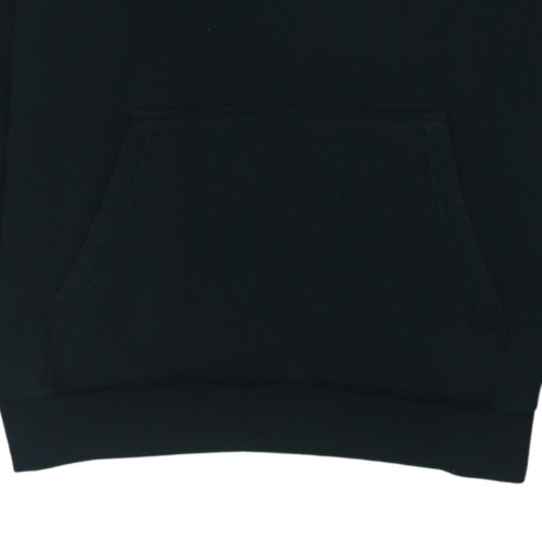 Ellesse Mens Black Pullover Hoodie L Logo Fleece Sweatshirt