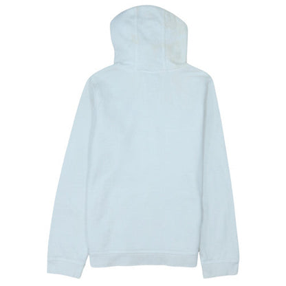 Nike Boys White XL Pullover Hoodie with Logo, Cotton Blend, Casual