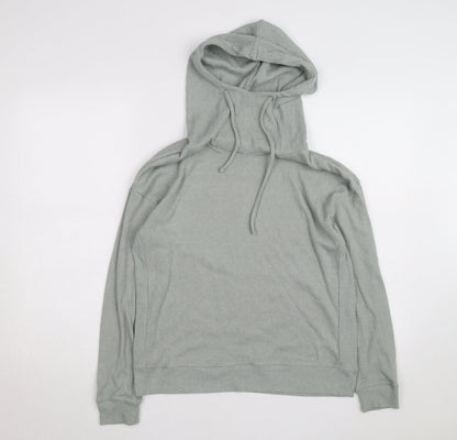 FatFace Women’s Grey Hooded Pullover Hoodie Size 10 Cotton Blend