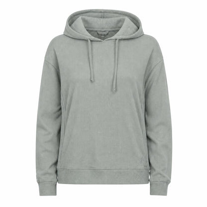 FatFace Women’s Grey Hooded Pullover Hoodie Size 10 Cotton Blend