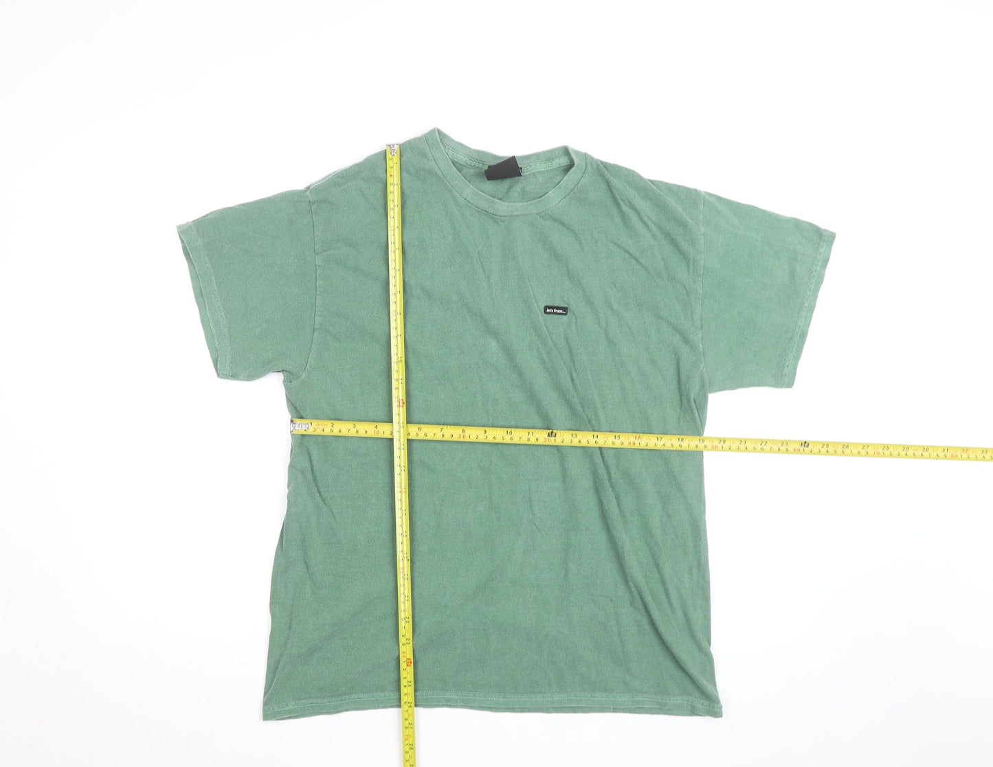 iets frans... Men's Green Crew Neck Short Sleeve T-Shirt Size M