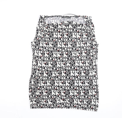 Esprit Women's Multicoloured Geometric Sleeveless Blouse S