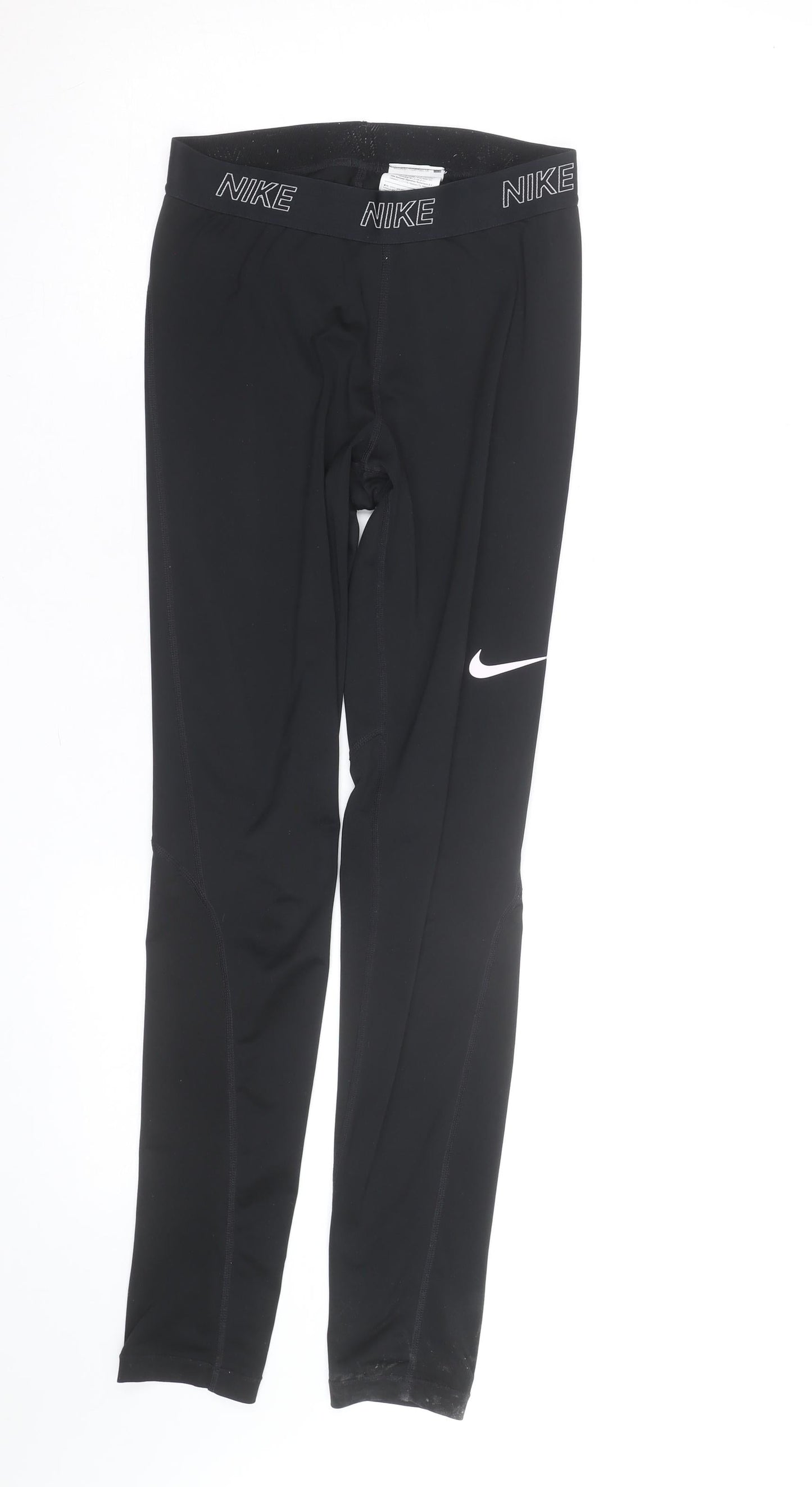 Nike Women's Black Dri-FIT Leggings Size M Stretch Athletic Trousers