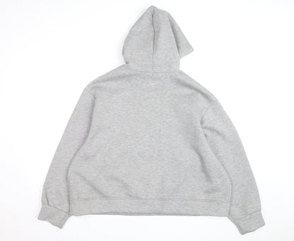Marks and Spencer Mens Grey XL Pullover Hoodie Cotton Blend