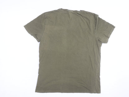 Craghoppers Men’s Green Graphic Print Cotton T-Shirt Size S
