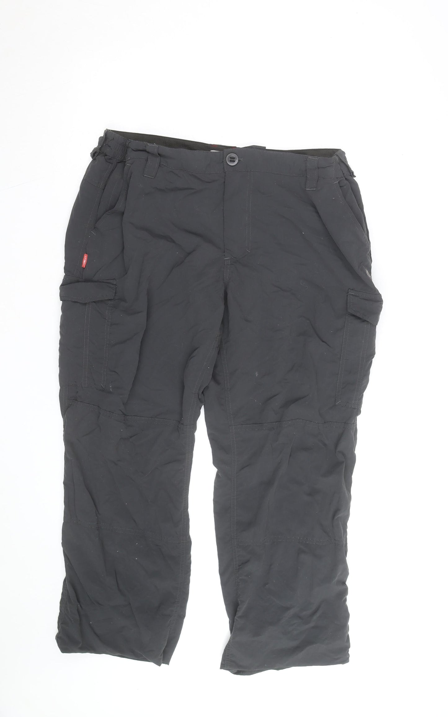 Craghoppers Men's Black 40R Cargo Trousers Lightweight Travel Pants