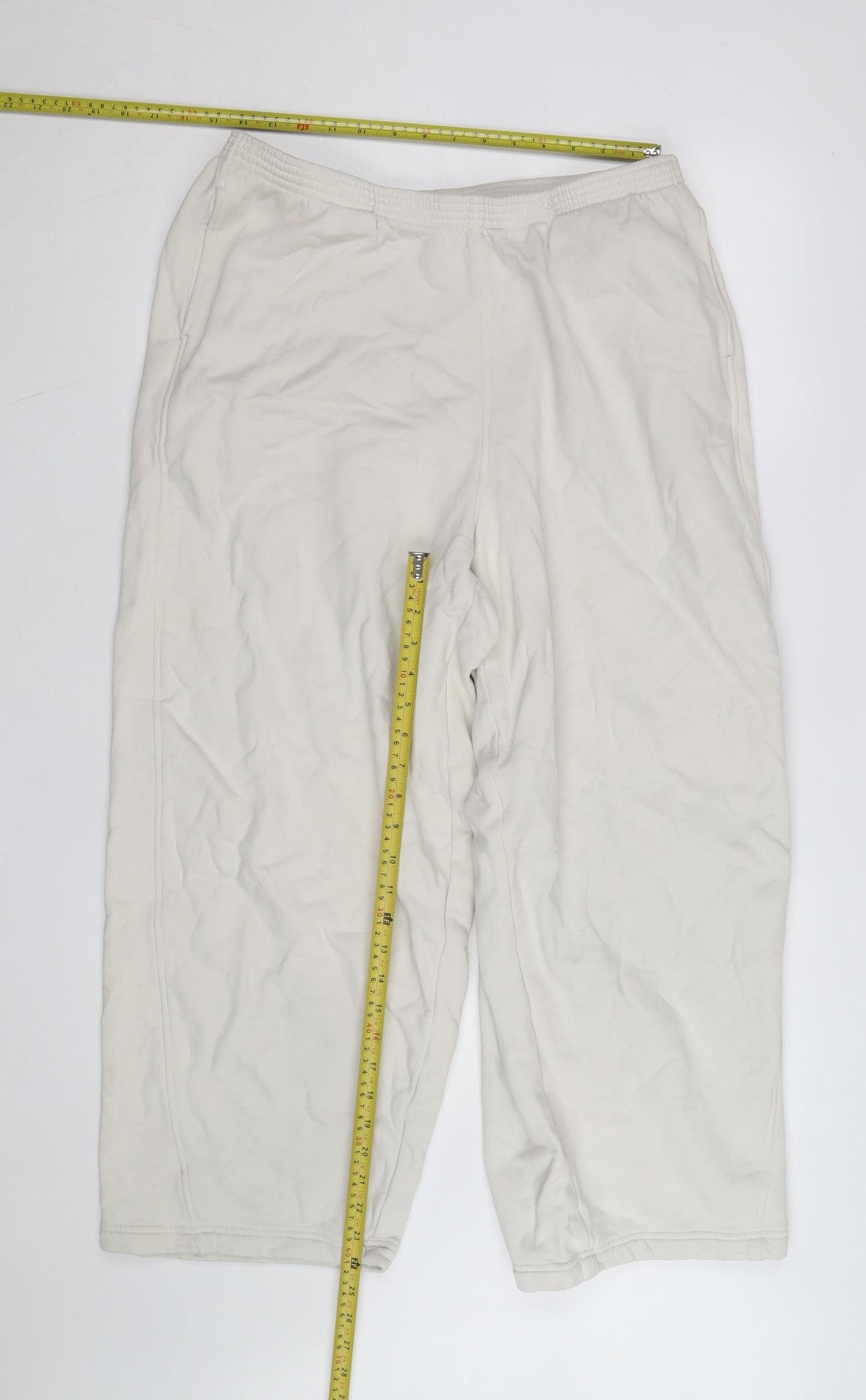 Marks and Spencer Women’s Ivory Size 16 Regular Jogger Trousers