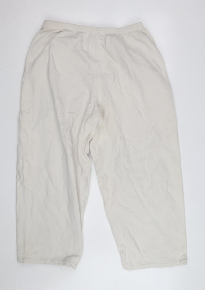 Marks and Spencer Women’s Ivory Size 16 Regular Jogger Trousers