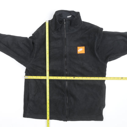 Nike Men's Black Fleece Full Zip Active Jacket Size S