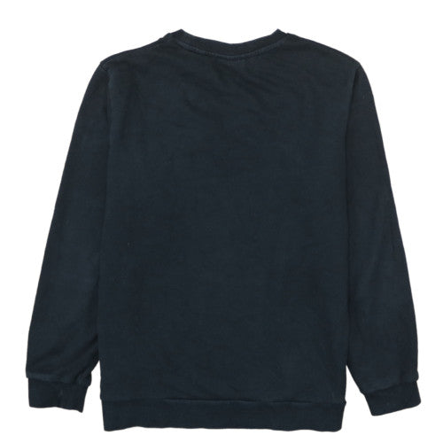 Fila Men's Black Crew Neck Pullover Sweatshirt M