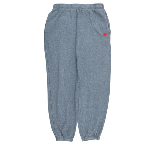 Nike Men Blue Sweatpants L French Terry Tapered Activewear