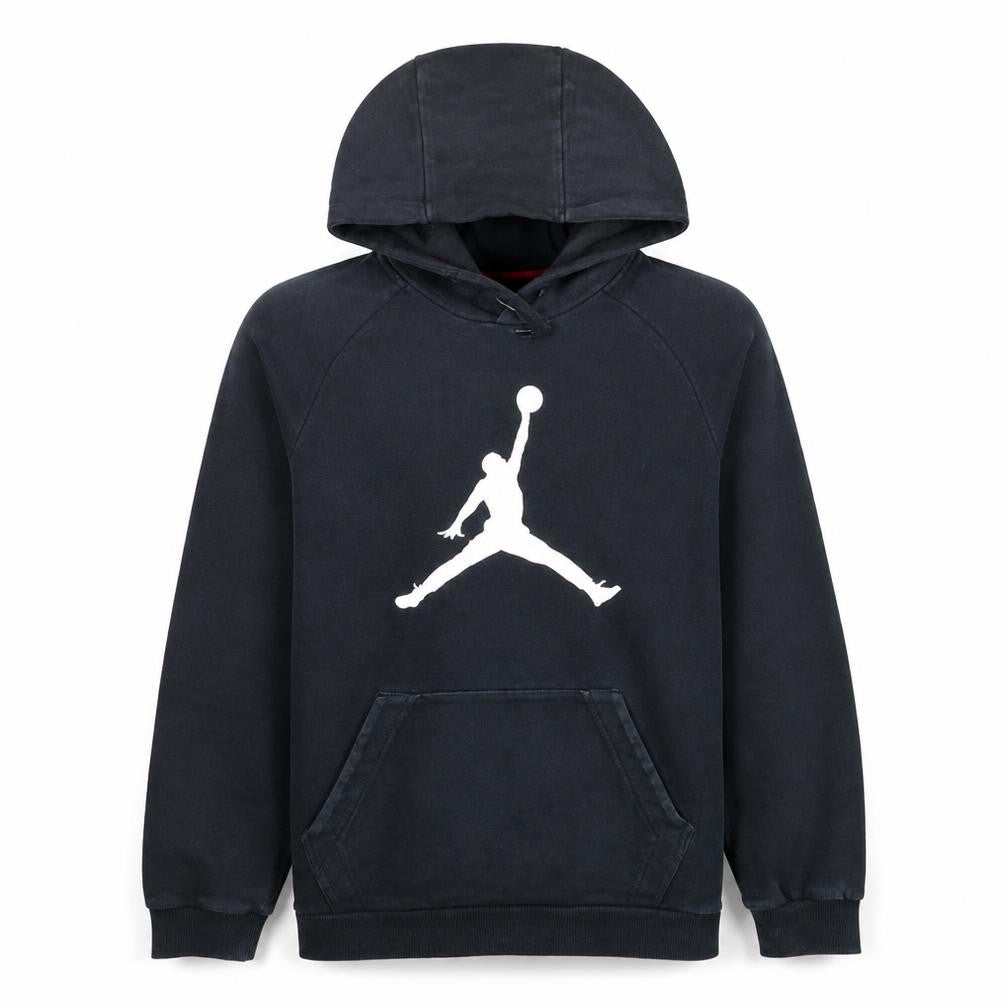Nike Jordan Men's Black Pullover Hoodie Small Logo Sportswear