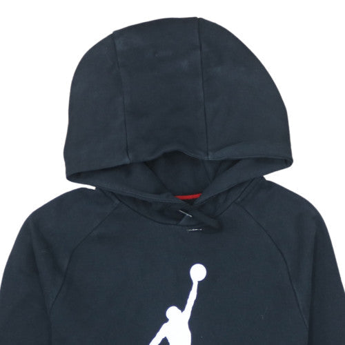 Nike Jordan Men's Black Pullover Hoodie Small Logo Sportswear