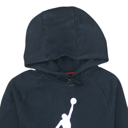 Nike Jordan Men's Black Pullover Hoodie Small Logo Sportswear