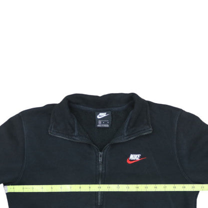 Nike Men's Black M 1/2 Zip Pullover Sweatshirt with Logo