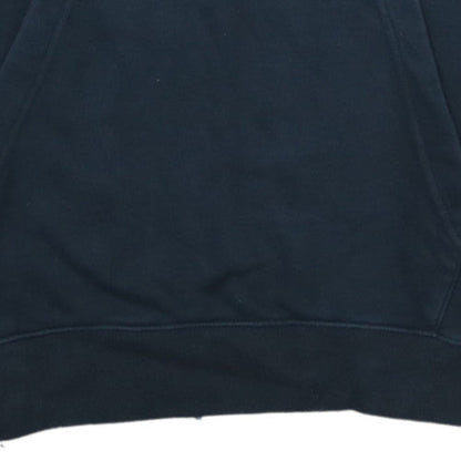 Nike Men's Black XS Pullover Hoodie with Logo Sleeves Sports Fleece