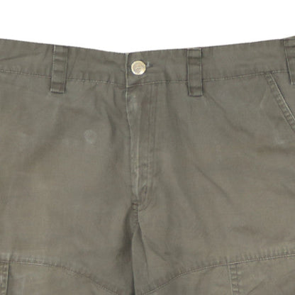 Fjällräven Mens Green Cargo Shorts M 32in Outdoor Travel Style