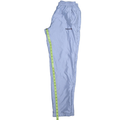 Reebok Men's Blue Track Pants M Lightweight Activewear Trousers