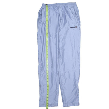 Reebok Men's Blue Track Pants M Lightweight Activewear Trousers