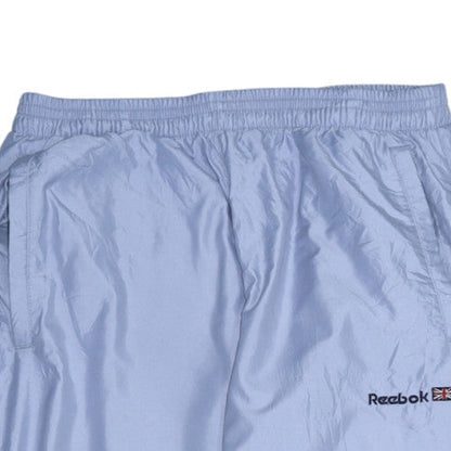Reebok Men's Blue Track Pants M Lightweight Activewear Trousers