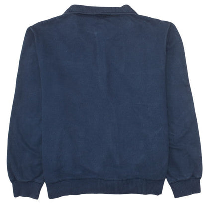 Nike Men's Blue Full Zip Fleece Sweatshirt L Regular Fit