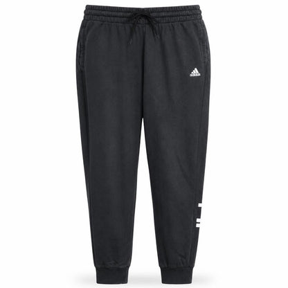 Adidas Men's Black XL Jogger Sweatpants Tapered Fleece Trousers