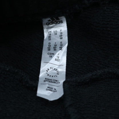 Adidas Men's Black XL Jogger Sweatpants Tapered Fleece Trousers