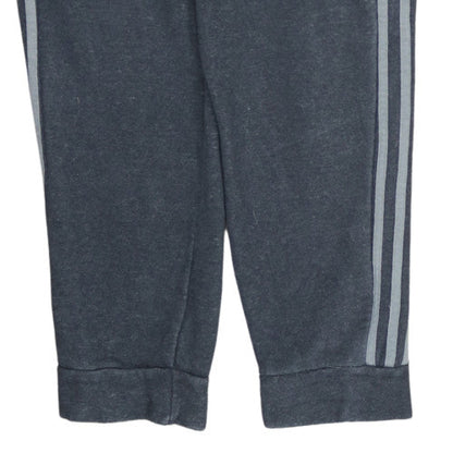 Adidas Men's Grey Jogger Trousers L Fleece Activewear Pants