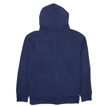 GAP Men’s Blue Full Zip Logo Hoodie XL Cotton Fleece Sweatshirt