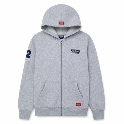 Dickies Men's Grey Full Zip Hoodie Size M Regular Fit