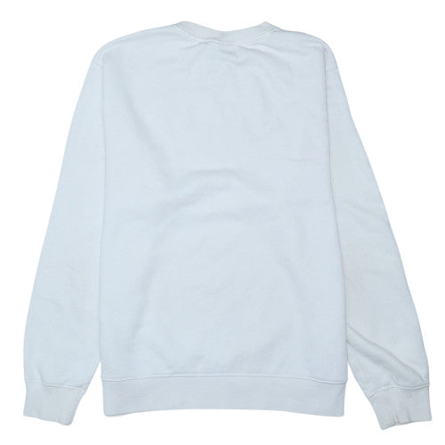 Nike Men's White Graphic Pullover Sweatshirt M Regular Fit