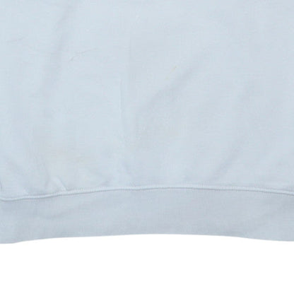 Nike Men's White Graphic Logo Pullover Sweatshirt Size M