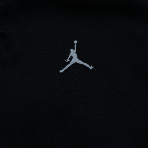 Jordan Men's Black Pullover Hoodie Medium Embroidered Logo Fleece