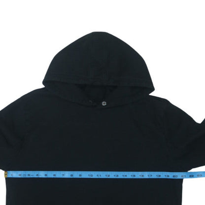 Tommy Hilfiger Mens Black XL Pullover Hoodie Cotton Fleece