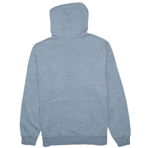 Nike Men's Grey Pullover Hoodie L Regular Fit Fleece Sweatshirt