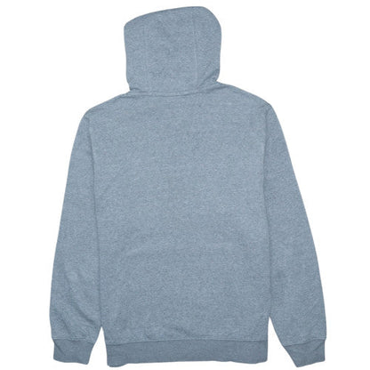 Nike Men's Grey Pullover Hoodie L Regular Fit Fleece Sweatshirt