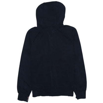 Nike Men's Black Full Zip Hoodie Sweatshirt Size M Graphic Logo