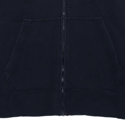 Nike Men's Black Full Zip Hoodie Sweatshirt Size M Graphic Logo