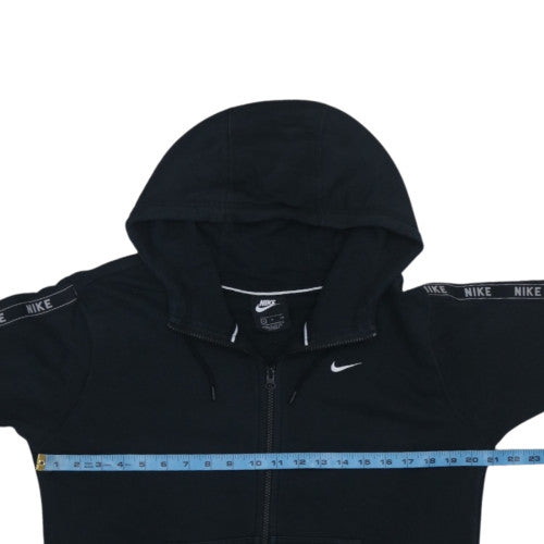 Nike Men's Black Full Zip Hoodie Small Sportswear Fleece