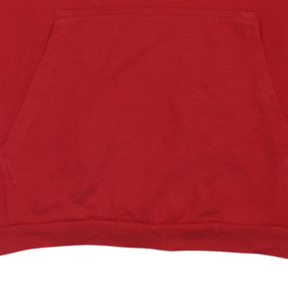 Kappa Men's Red Pullover Hoodie XL Rugby Logo Sportswear