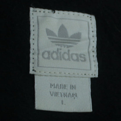 Adidas Men's Black Full Zip Hoodie L Sports Basketball Style