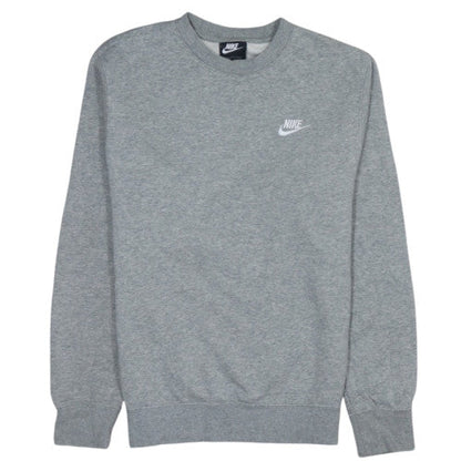 Nike Men's Grey XS Pullover Sweatshirt Crew Neck Sportswear