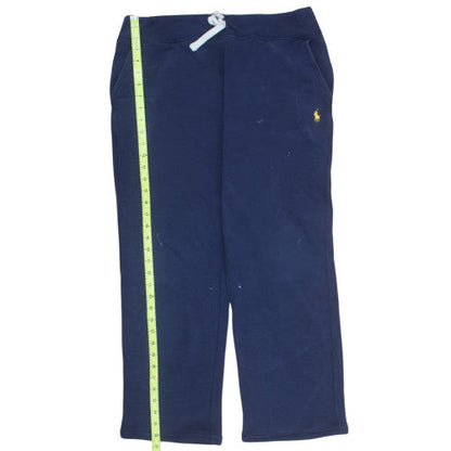 Polo Ralph Lauren Men’s Blue Fleece Sweatpants M Drawstring Pockets