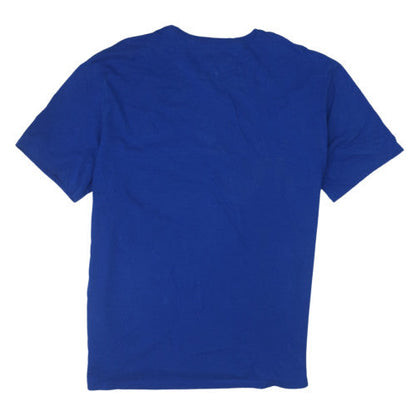 Tommy Hilfiger Men's Blue 2XL Cotton Crew Neck Graphic T-Shirt